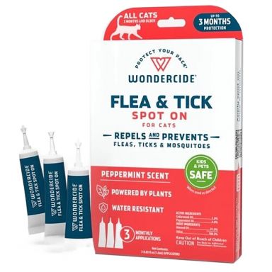 Wondercide - Flea & Tick Spot On for Cats